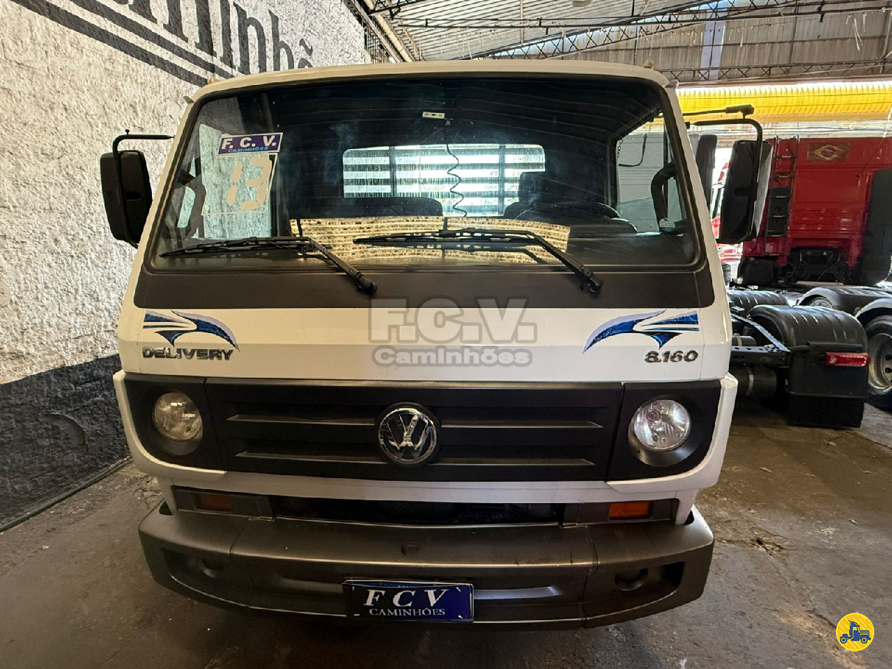 CAMINHAO VOLKSWAGEN VW 8160 Carga Seca 3/4 4x2 FCV Caminhões SAO PAULO SÃO PAULO SP